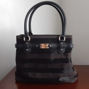 Tommy Hilfiger Brown & Black Handbag
